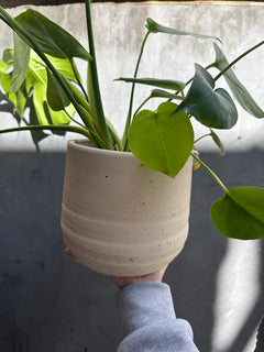 Aurora Terrazzo Handle Planter-3