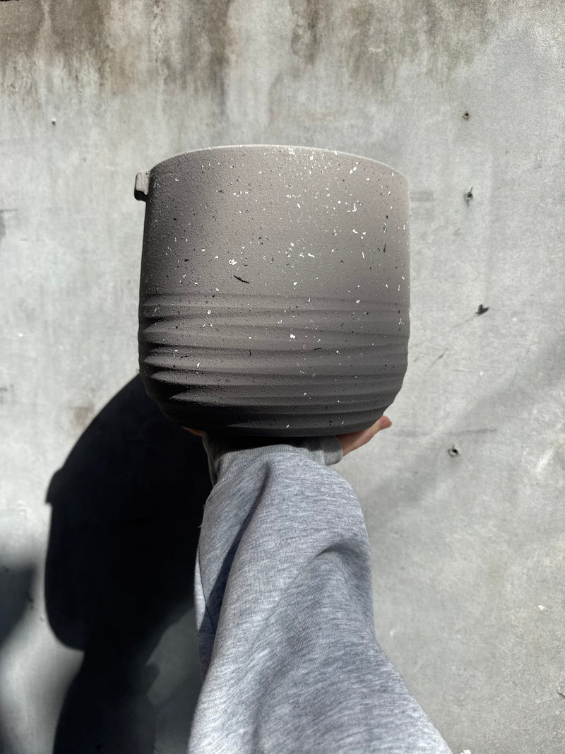 Aurora Terrazzo Handle Planter-1