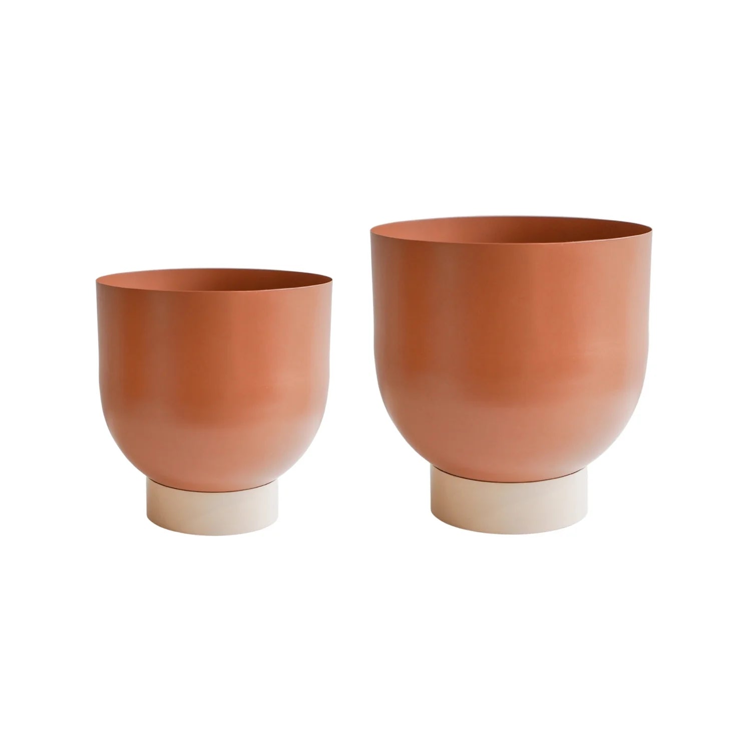 Austin Dual Metal Planters Set of 2-3