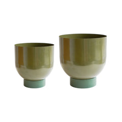 Austin Dual Metal Planters Set of 2-4