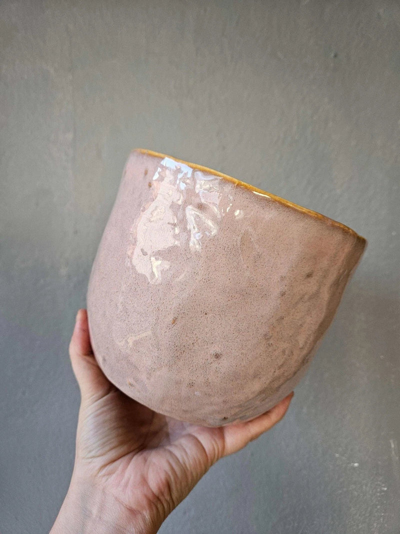 Brooke Rustic Glazed Planter-1