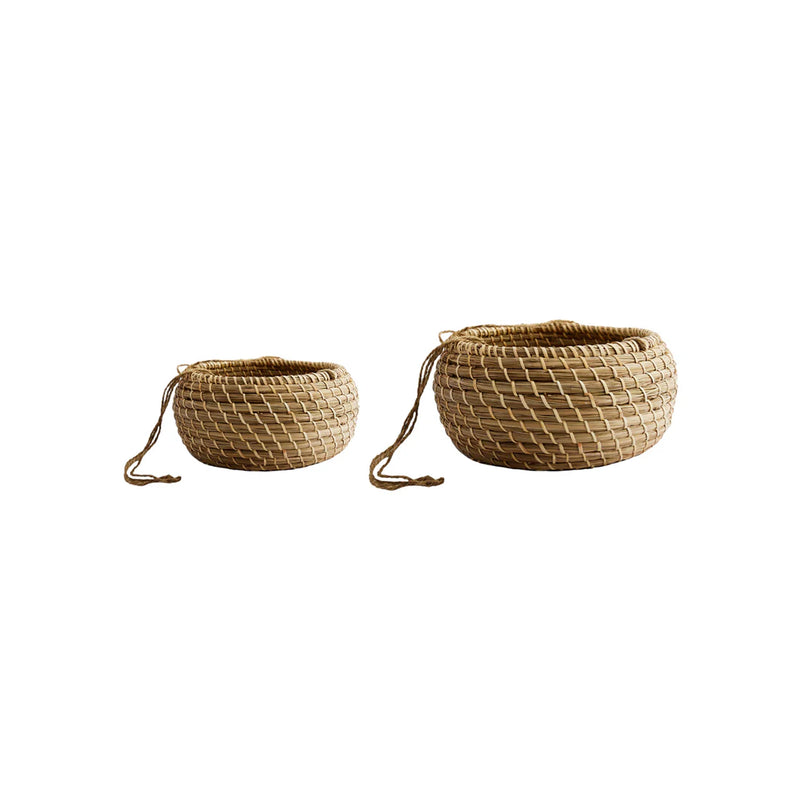 Hanging Seagrass Planter Set of 2-2