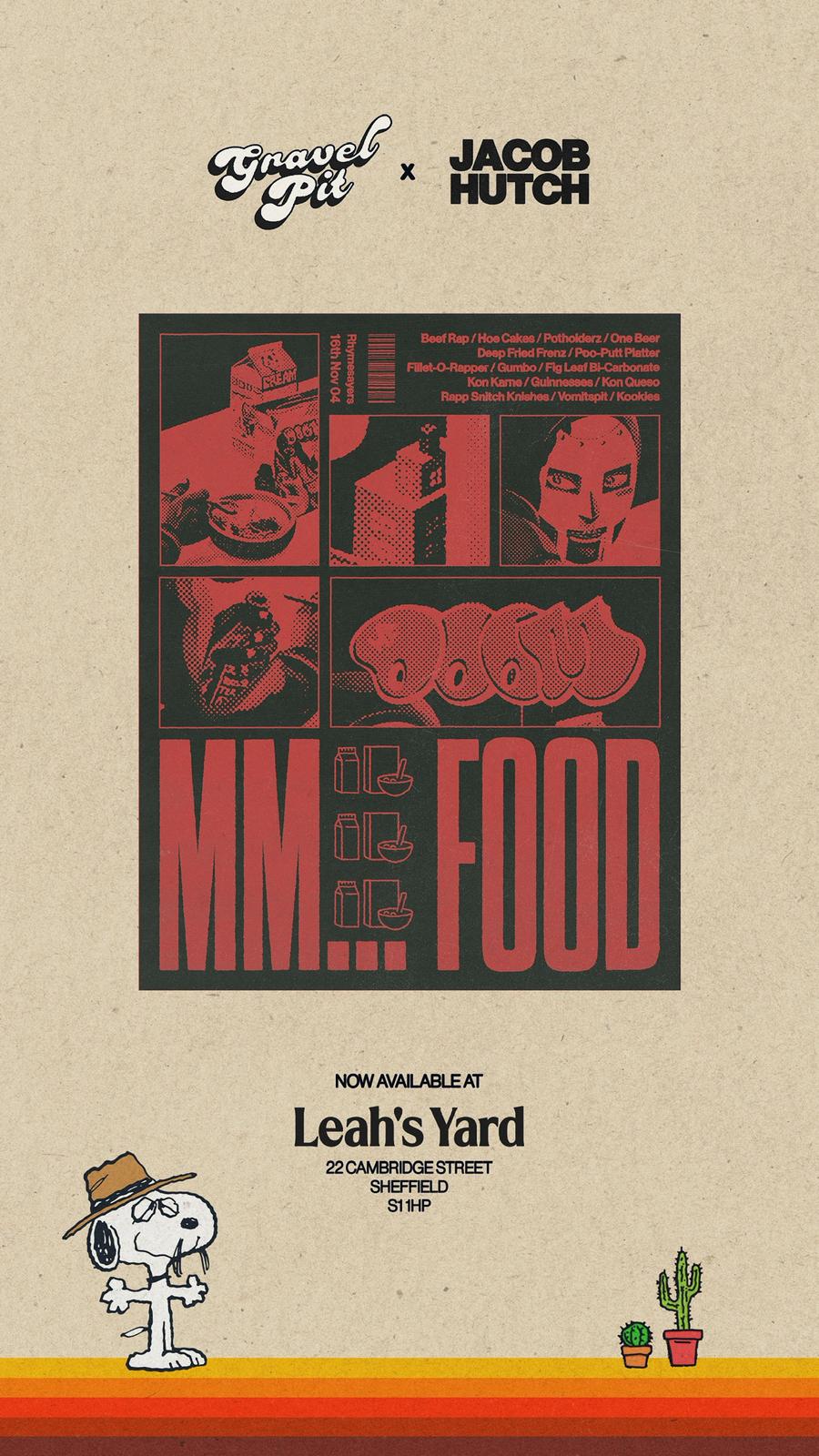 MF DOOM MM FOOD (A3 print)