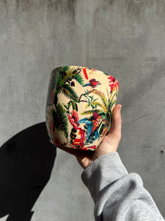 Monza Tropical Parrot Planter-1