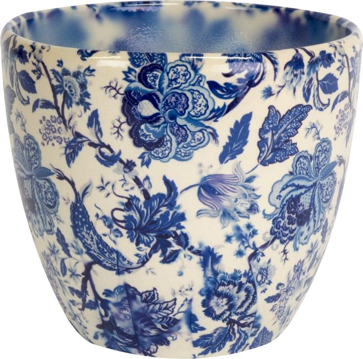 Monza Vintage Blue Planter-5