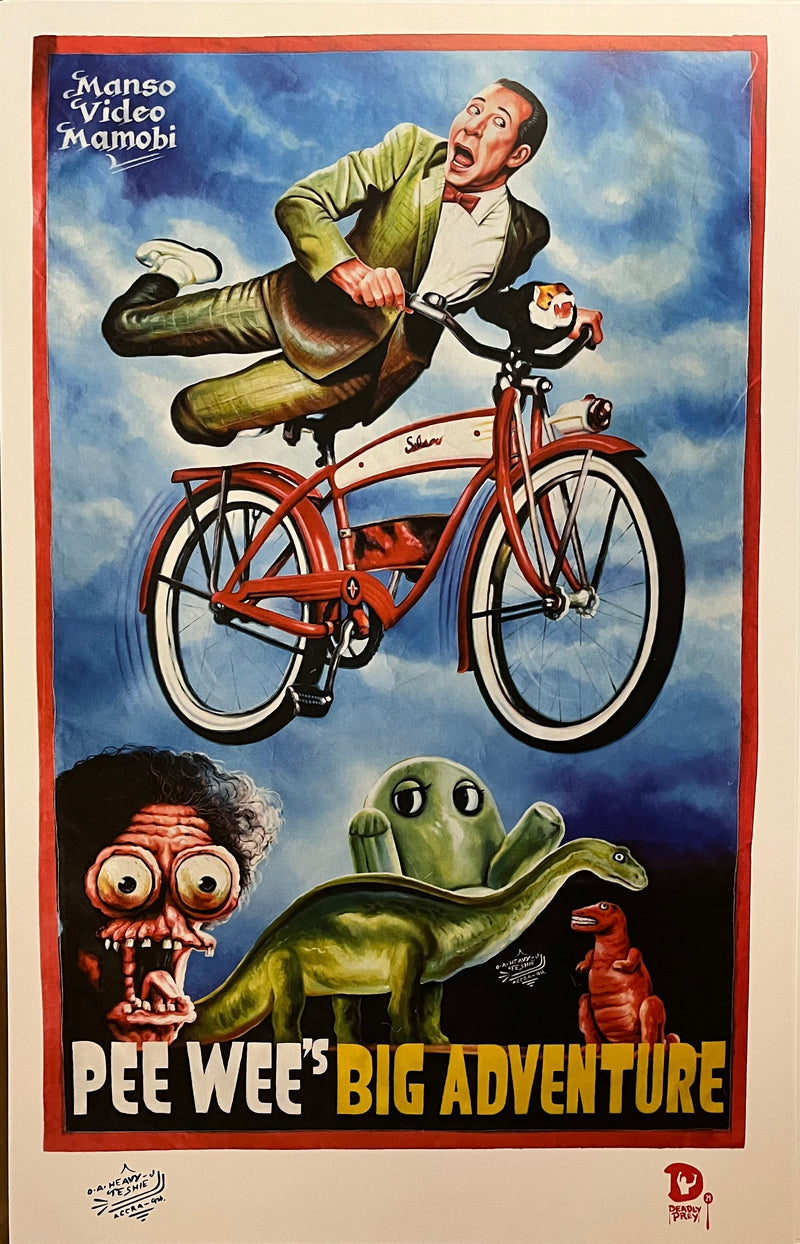 Pee Wee's Big Adventure (Print)-1