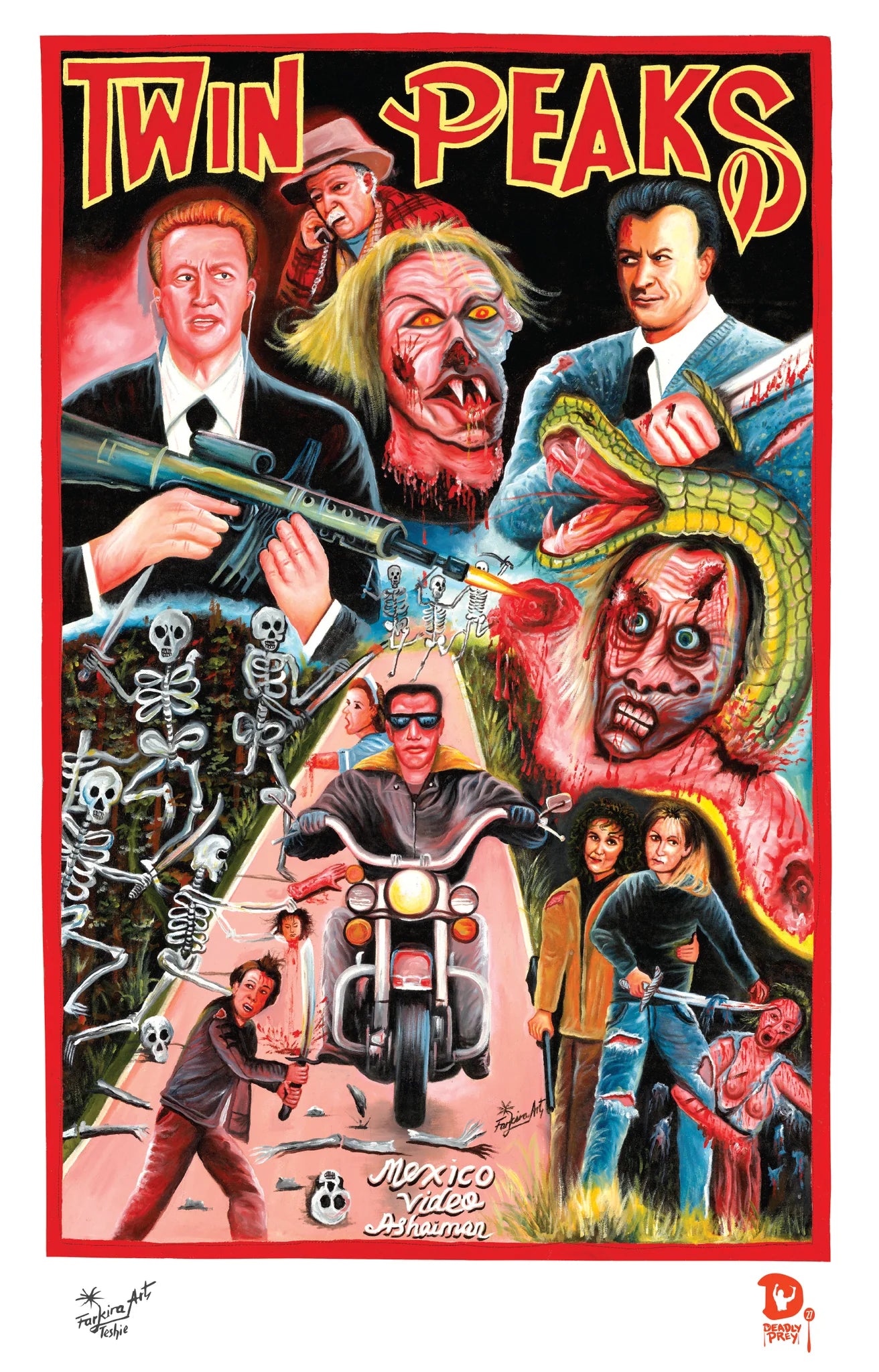 Twin Peaks (Print) by Fakira