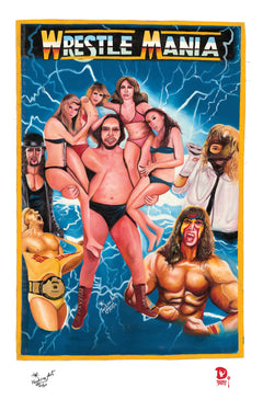 Wrestle Mania (Print)-1