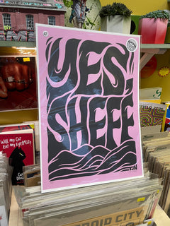 Yes, Sheff! Print - Tom J Newell-3