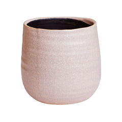 Vallo Reactive Glaze Tapered Planter H26.5cm D29.5cm-2