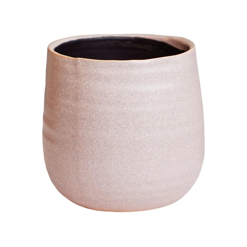 Vallo Reactive Glaze Tapered Planter H26.5cm D29.5cm-2