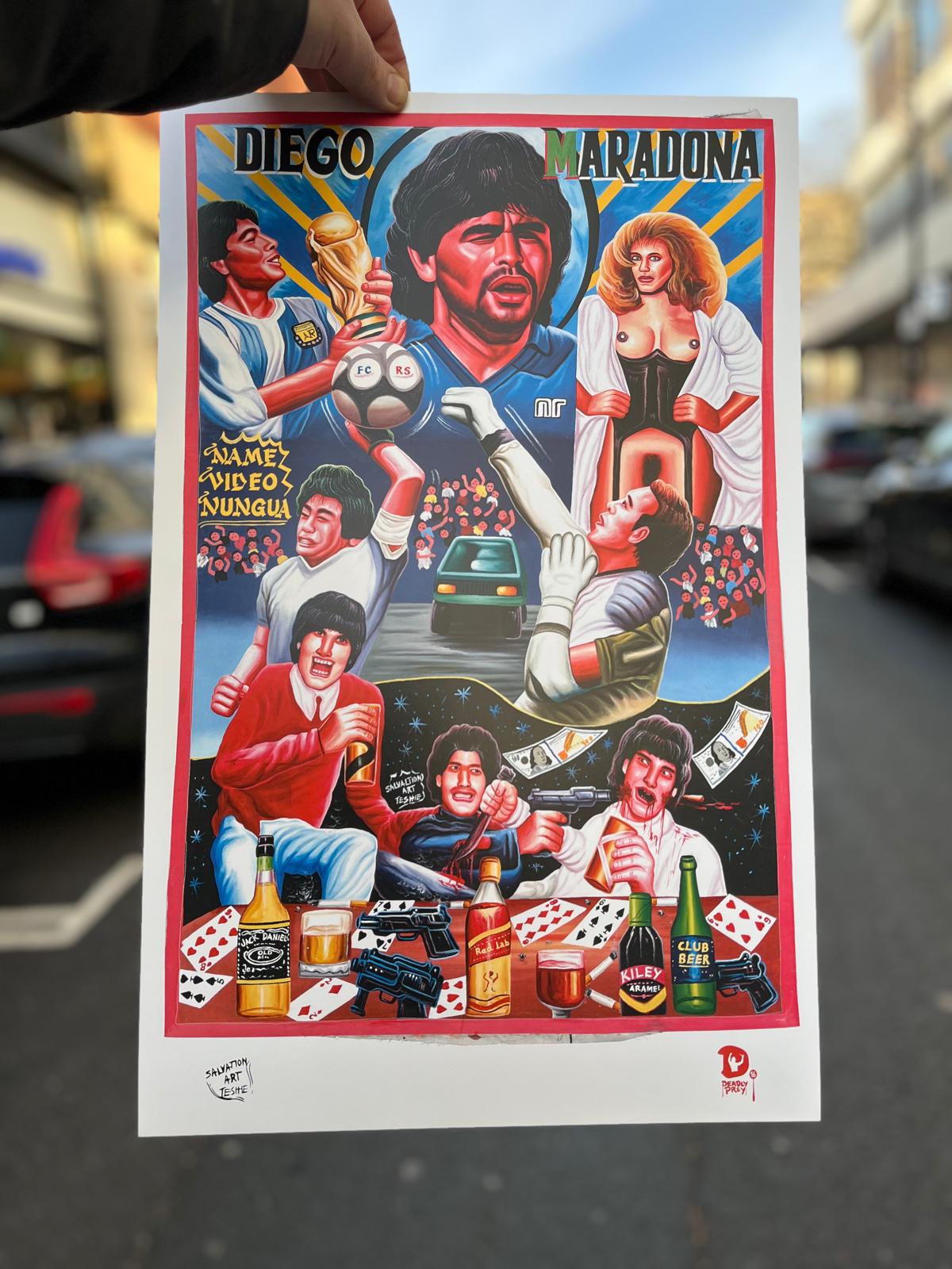 Diego Maradona (Print)-2