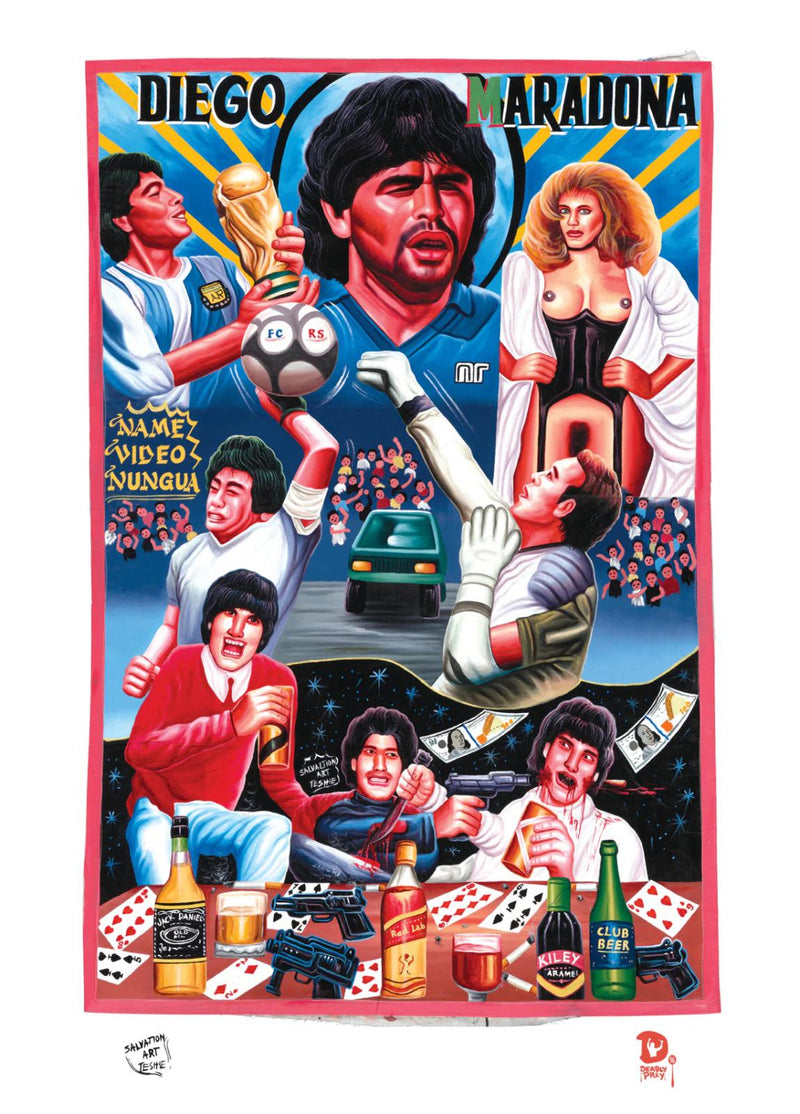 Diego Maradona (Print)-1