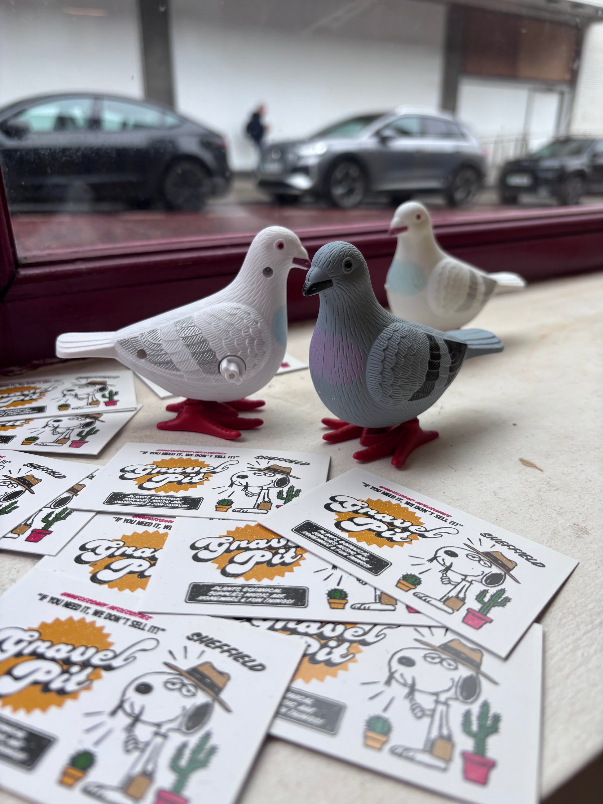 Wind Up Walking Pigeon Toy-1