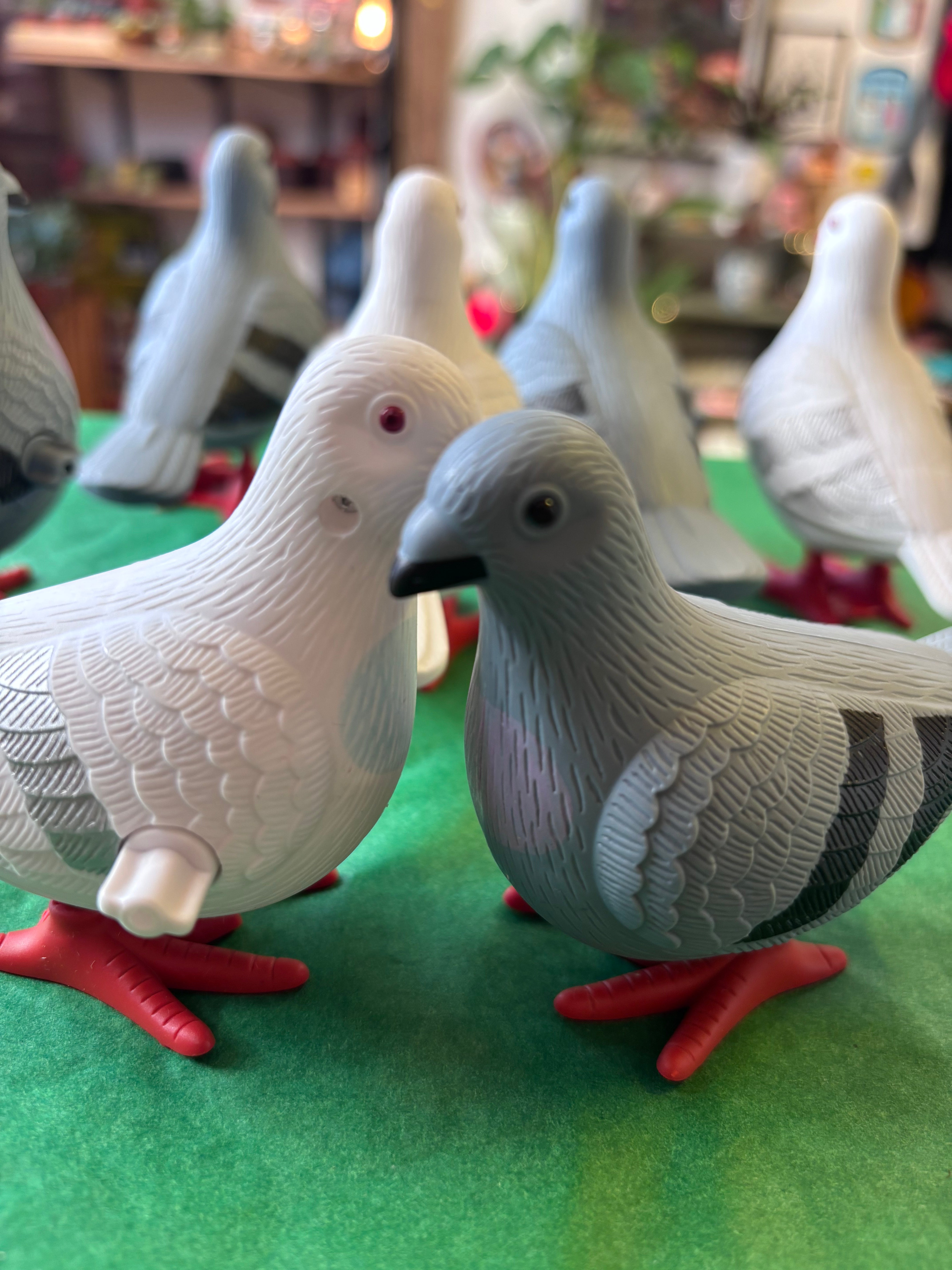 Wind Up Walking Pigeon Toy