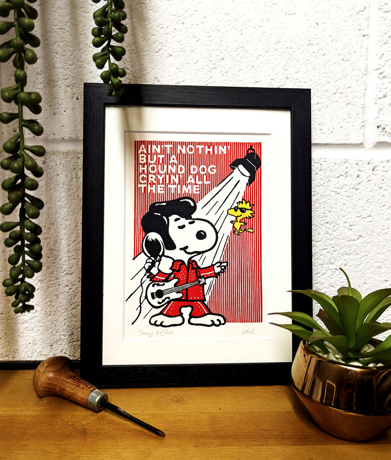 Snoopy and Elvis - Paard Studios-1