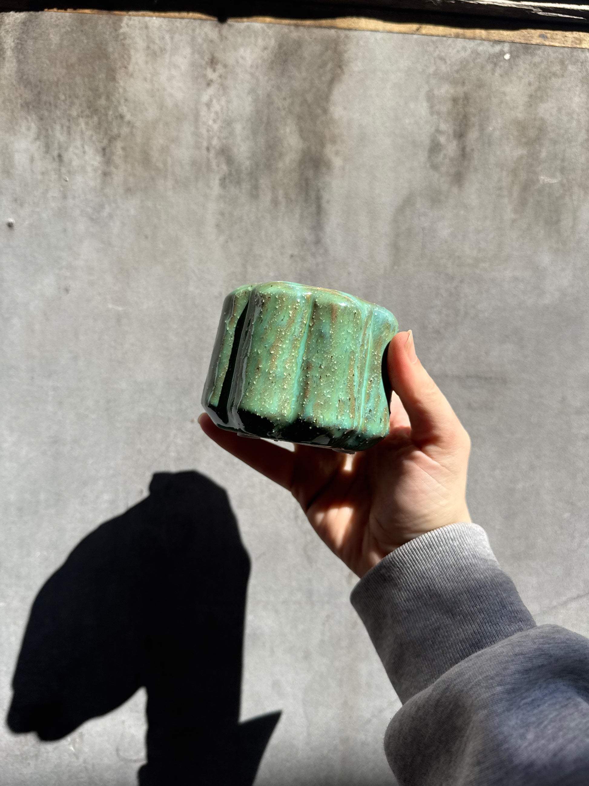 Small Green Planter-2