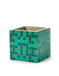 Green Mosaic Pot