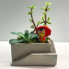 Custom Steps Planter-9