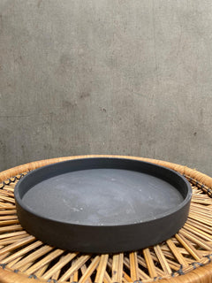 Black Plant Saucer-2