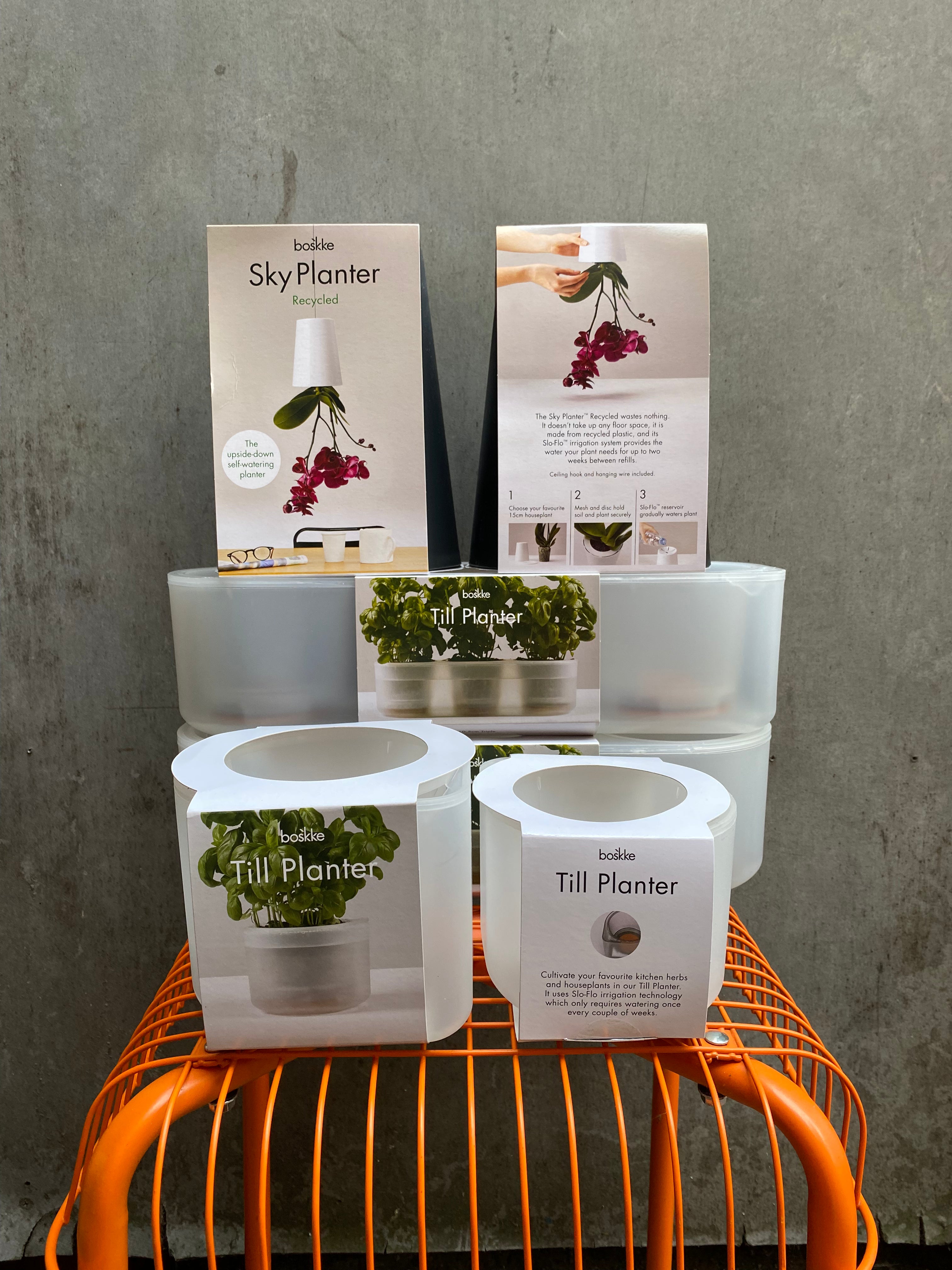 Till Planter - self-watering plant pot - large-7