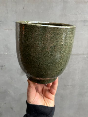 Dark Glaze Pot