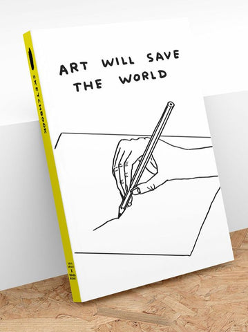 David Shrigley Save the World A5 Sketchbook
