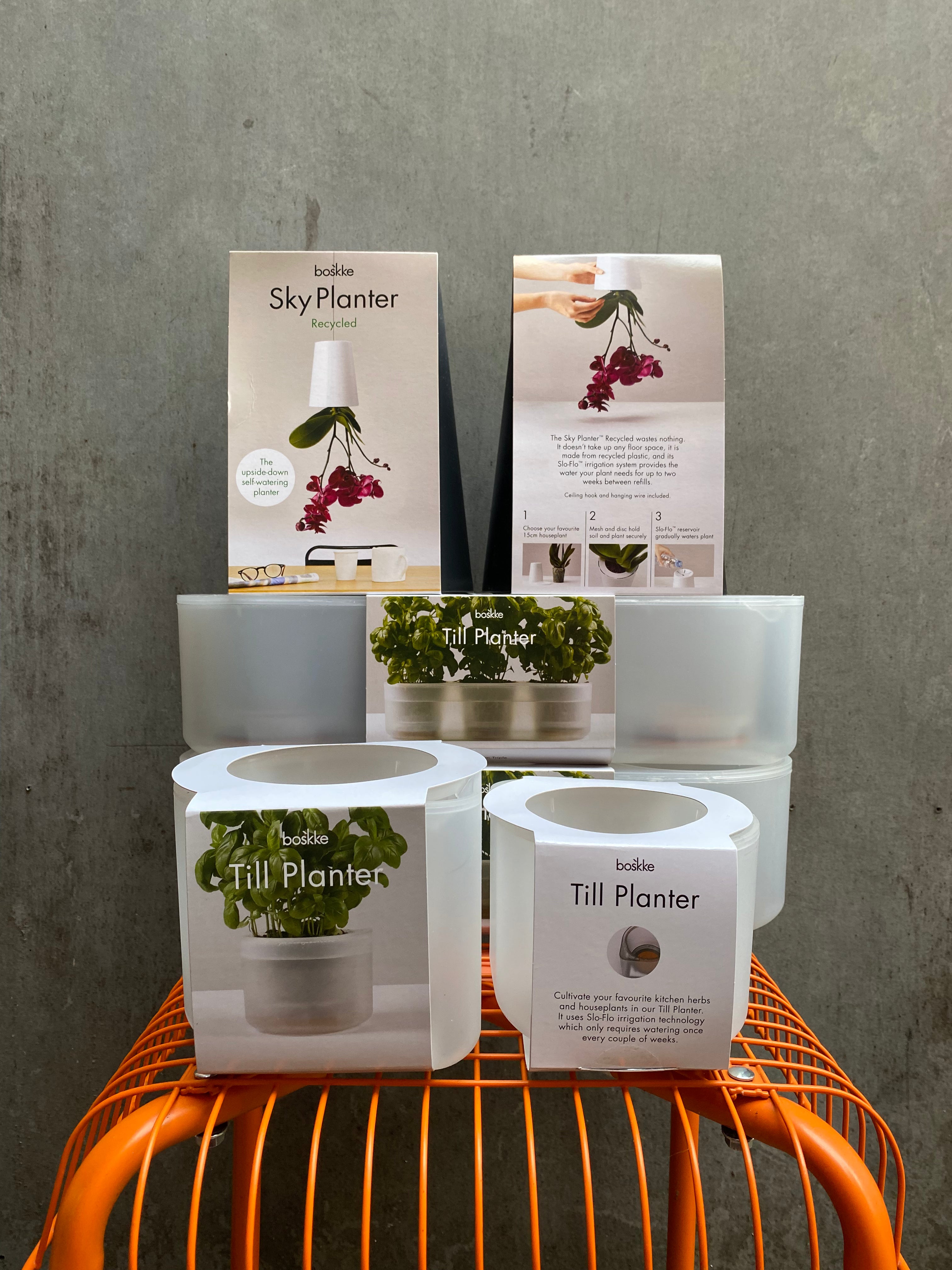 Till Planter - self-watering plant pot (Medium)-8