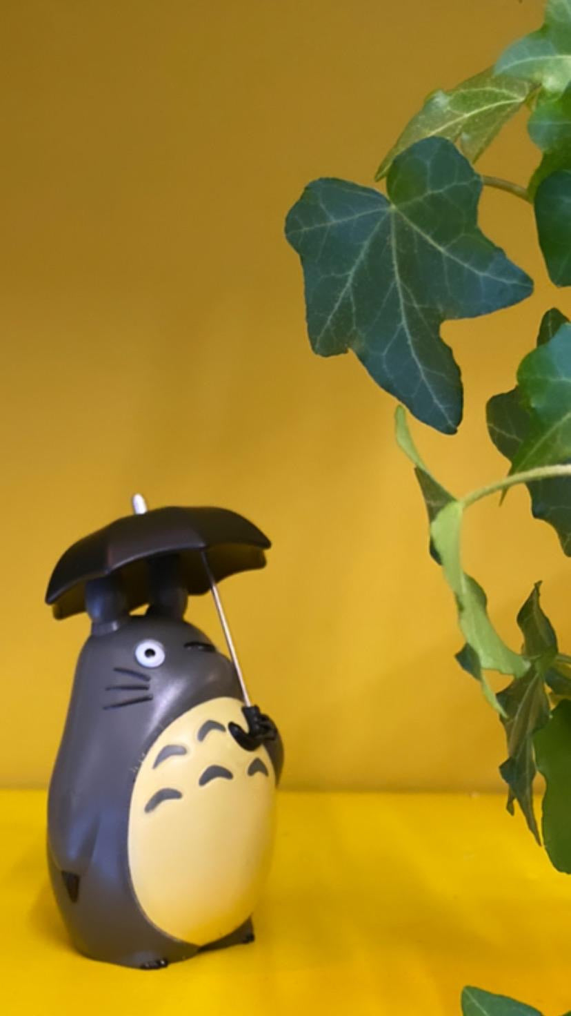 Totoro Umbrella Figure
