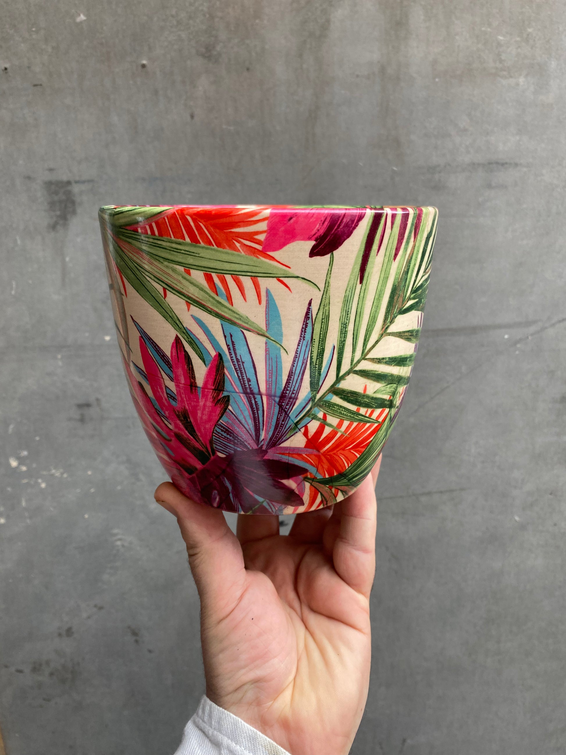 Monza Tropical Fuchsia Planter-5