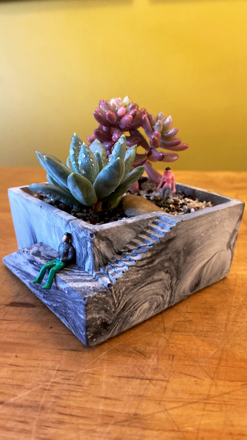 Custom Steps Planter-12